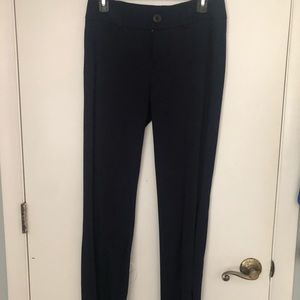 NWT Cabi Navy Top-Notch Trouser; Size 4 Regular